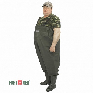 FORTMEN ВОЛОТ Полукомбинезон рыбацкий больших размеров арт. 11(С)1500П